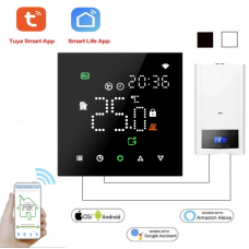 WiFi терморегулятор для газового котла Ecoset BHT-003-GCW WiFi (цвет черный)